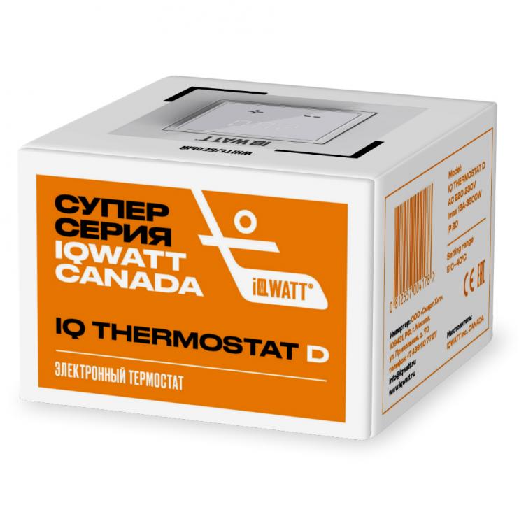 Электронный термостат IQ THERMOSTAT D шампань